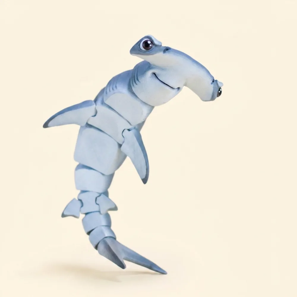 Finn the hammerhead shark Flexi Toy