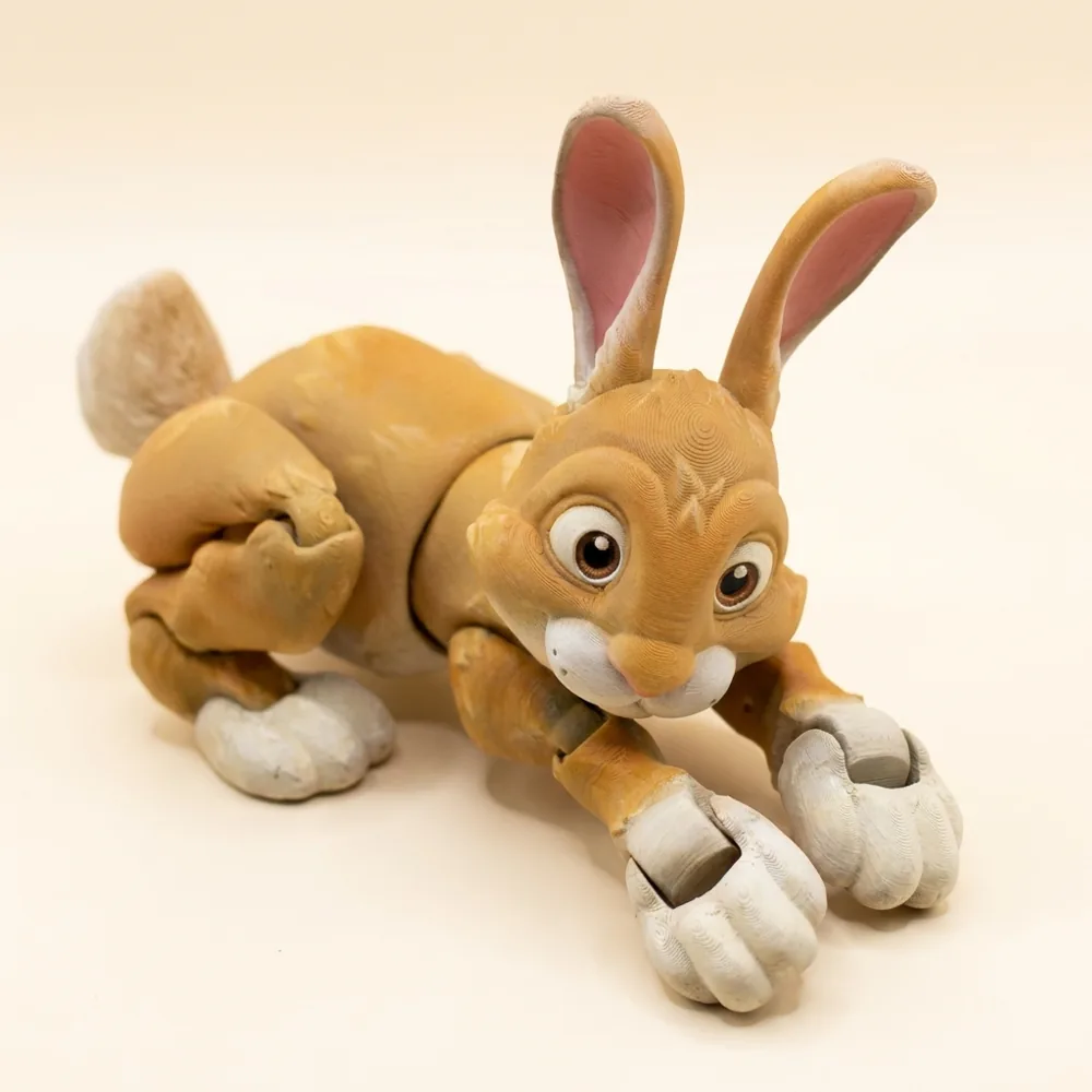 Hazel the bunny rabbit Flexi Toy