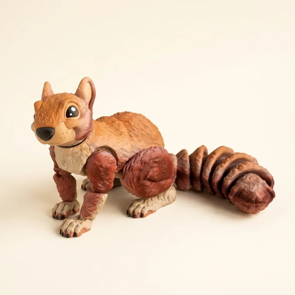 Loo the squirrel Flexi Toy