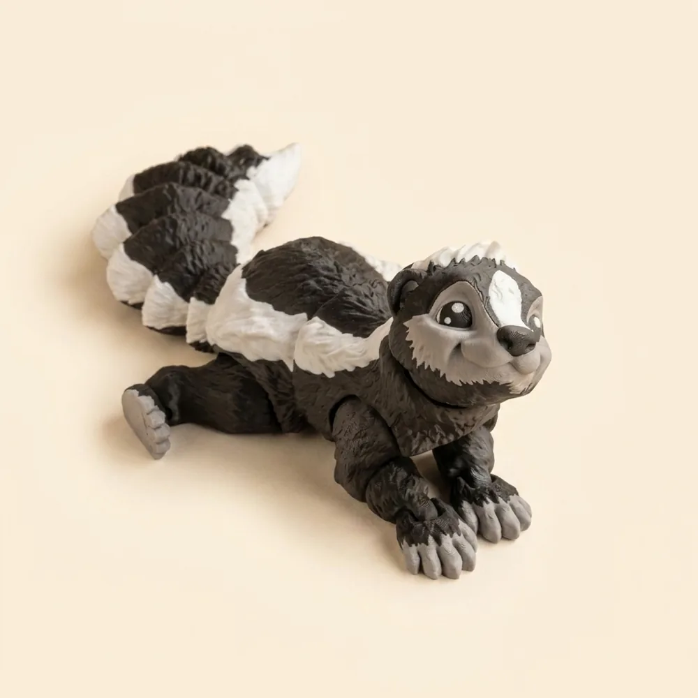 Petal the skunk Flexi Toy