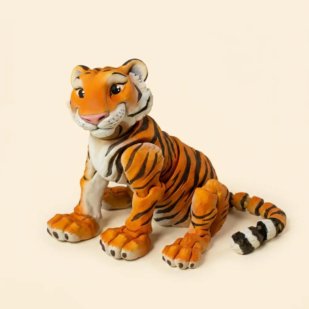 Rory the tiger Flexi Toy