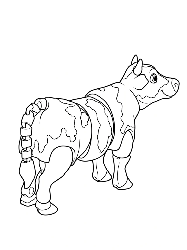 Clover coloring page