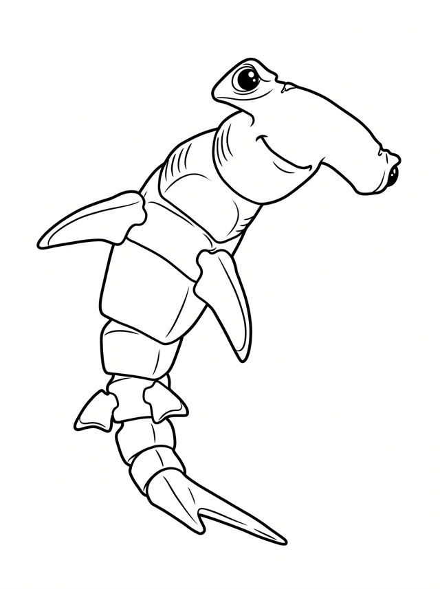 Finn coloring page