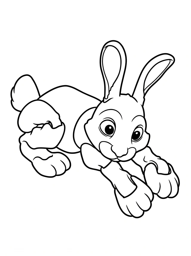 Hazel coloring page