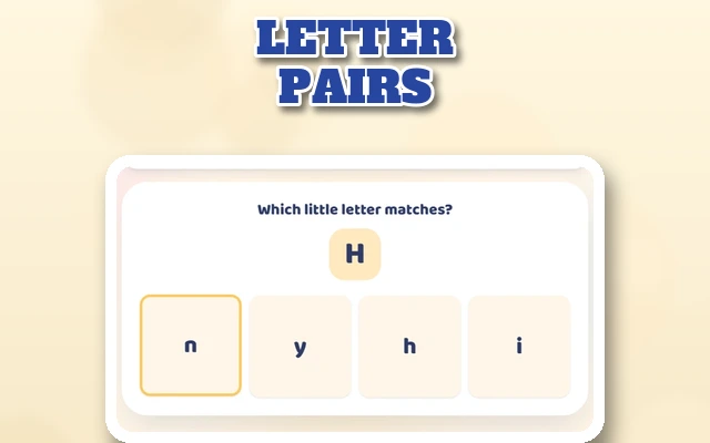 Letter Pairs