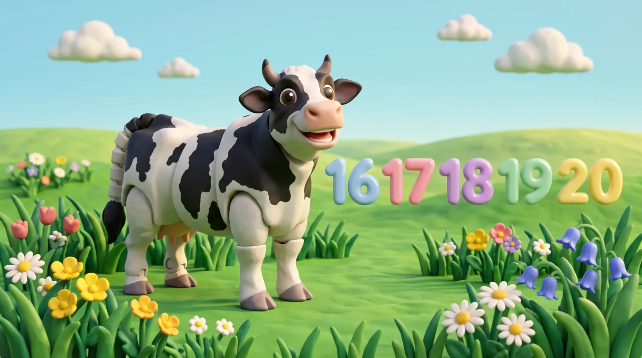Thumbnail for Counting 16 to 20 with Clover